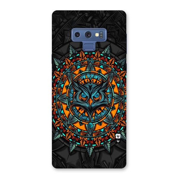 Mighty Owl Artwork Back Case for Galaxy Note 9