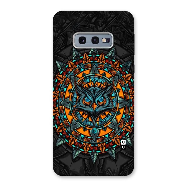 Mighty Owl Artwork Back Case for Galaxy S10e