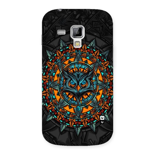 Mighty Owl Artwork Back Case for Galaxy S Duos