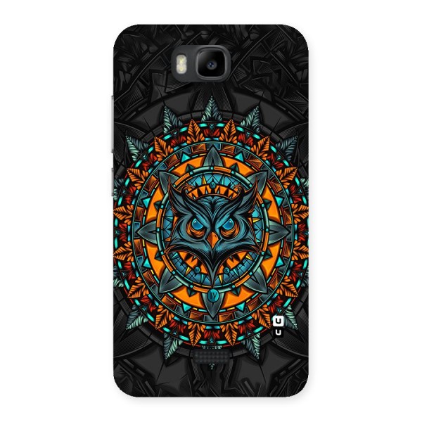 Mighty Owl Artwork Back Case for Honor Bee