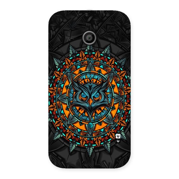 Mighty Owl Artwork Back Case for Moto E