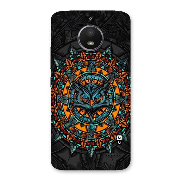 Mighty Owl Artwork Back Case for Moto E4