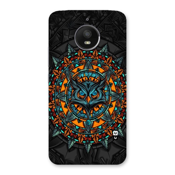 Mighty Owl Artwork Back Case for Moto E4 Plus