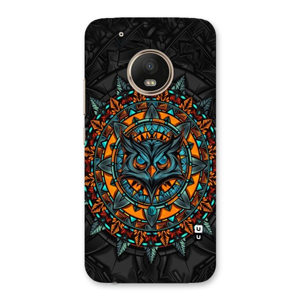 Mighty Owl Artwork Back Case for Moto G5 Plus