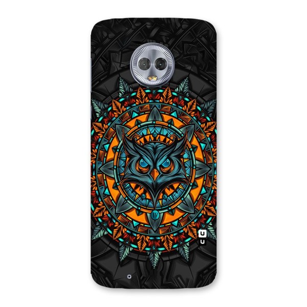 Mighty Owl Artwork Back Case for Moto G6