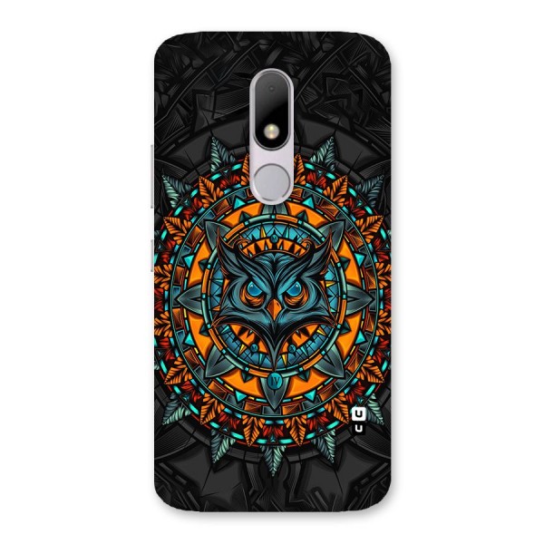 Mighty Owl Artwork Back Case for Moto M