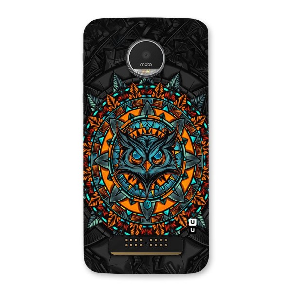 Mighty Owl Artwork Back Case for Moto Z Play