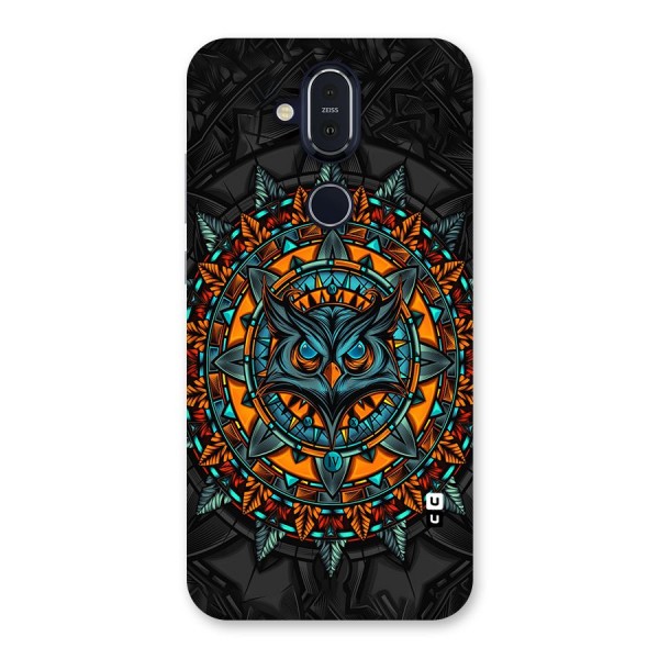 Mighty Owl Artwork Back Case for Nokia 8.1