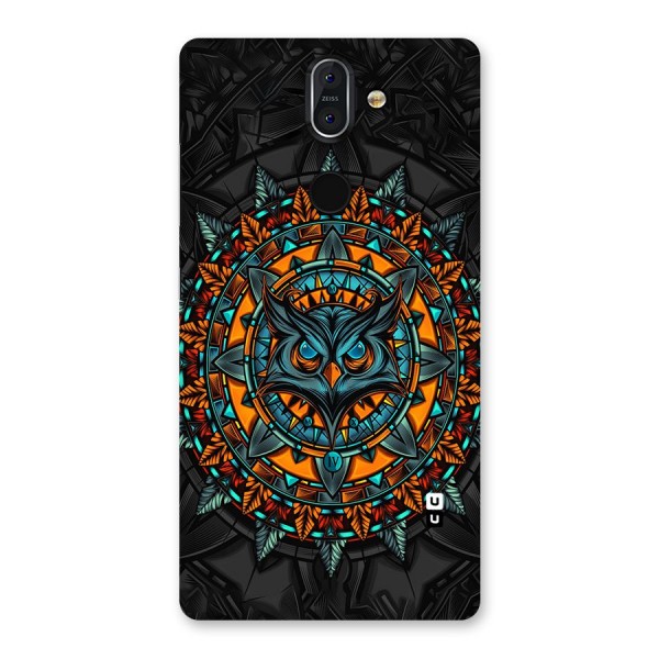 Mighty Owl Artwork Back Case for Nokia 8 Sirocco