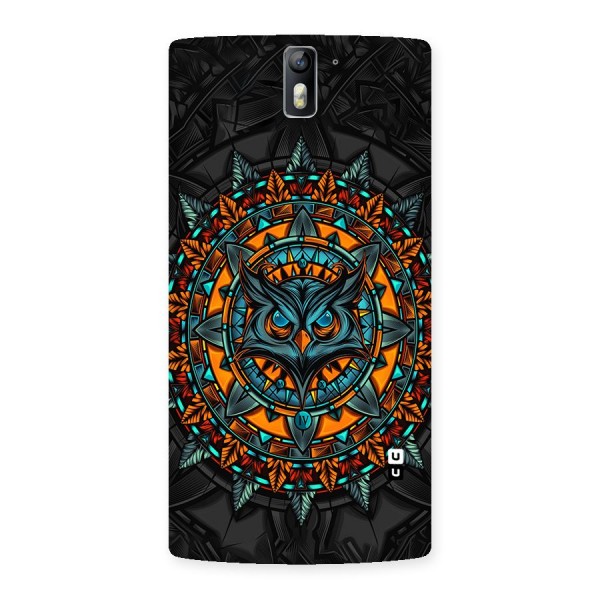 Mighty Owl Artwork Back Case for One Plus One