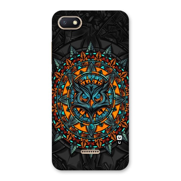 Mighty Owl Artwork Back Case for Redmi 6A