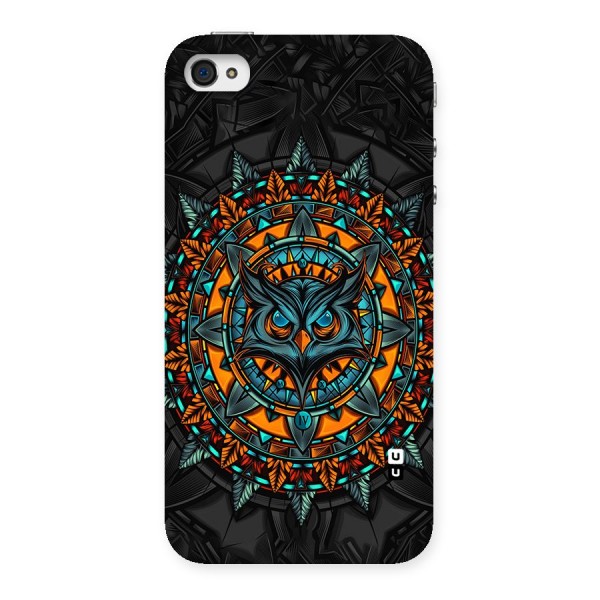 Mighty Owl Artwork Back Case for iPhone 4 4s