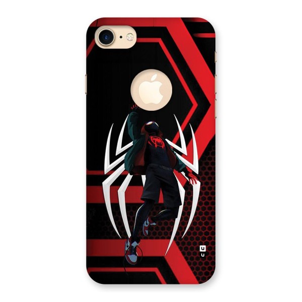 Miles of Multiverse Back Case for iPhone 8 Logo Cut