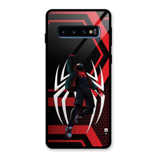 Miles of Multiverse Glass Back Case for Galaxy S10