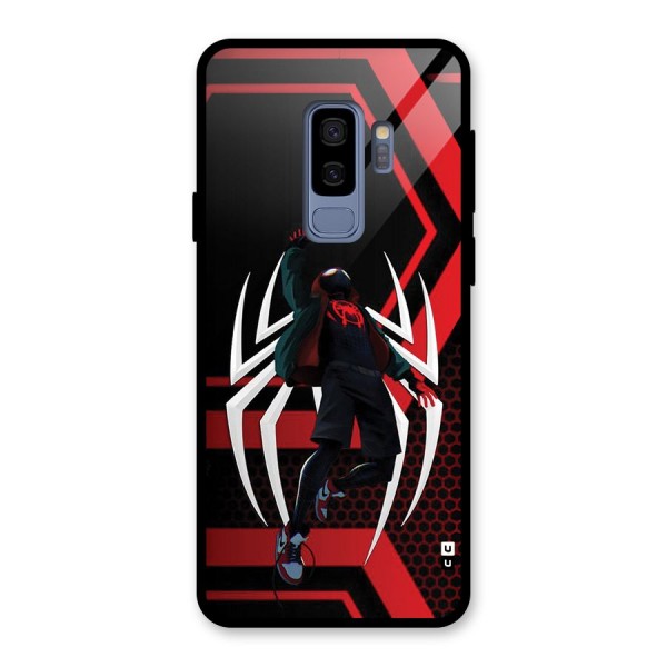 Miles of Multiverse Glass Back Case for Galaxy S9 Plus