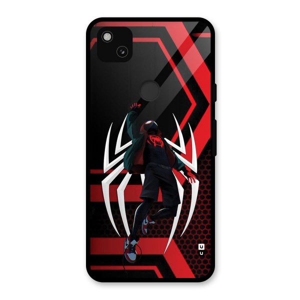 Miles of Multiverse Glass Back Case for Google Pixel 4a