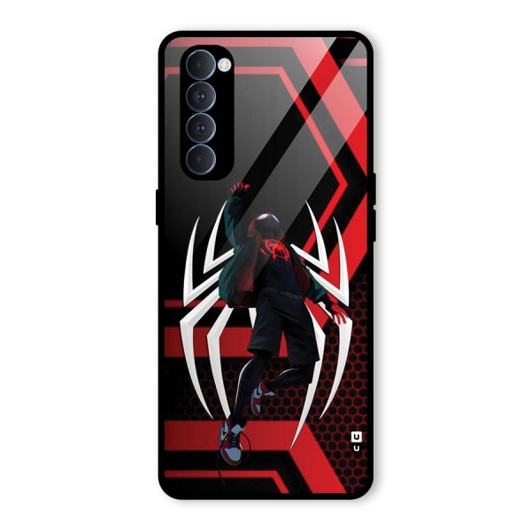 Miles of Multiverse Glass Back Case for Oppo Reno4 Pro