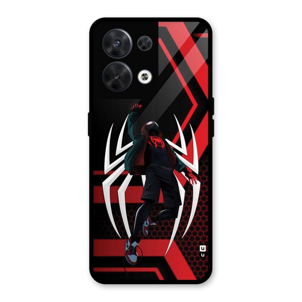 Miles of Multiverse Glass Back Case for Oppo Reno8 5G