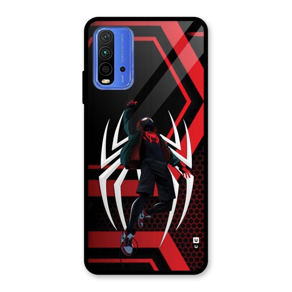 Miles of Multiverse Glass Back Case for Redmi 9 Power