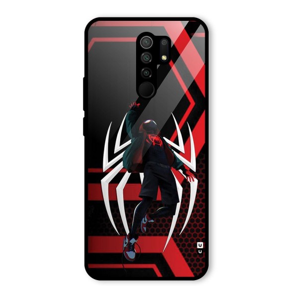 Miles of Multiverse Glass Back Case for Redmi 9 Prime