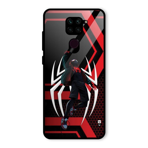 Miles of Multiverse Glass Back Case for Redmi Note 9