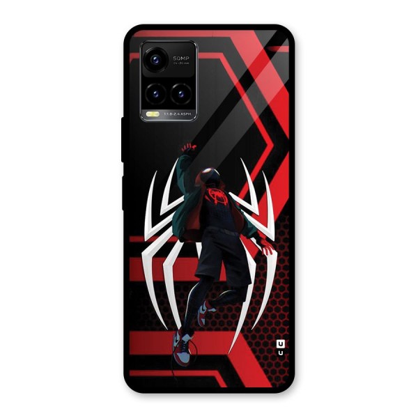 Miles of Multiverse Glass Back Case for Vivo Y21T