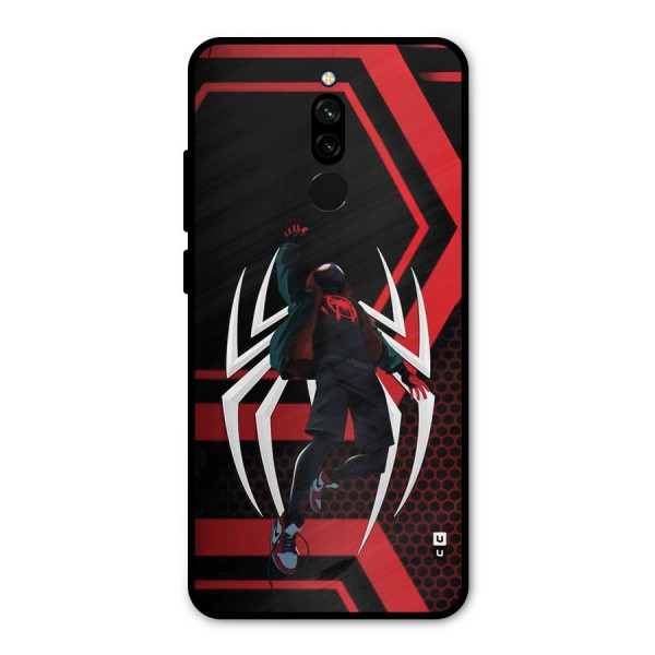 Miles of Multiverse Metal Back Case for Redmi 8