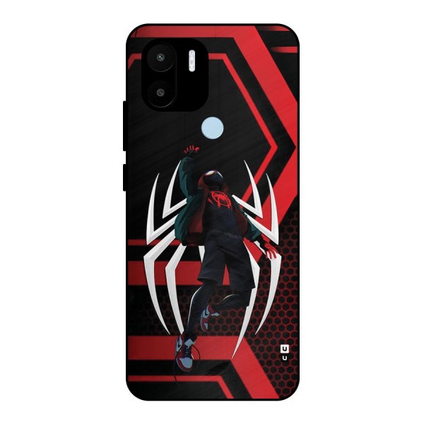 Miles of Multiverse Metal Back Case for Redmi A2 Plus