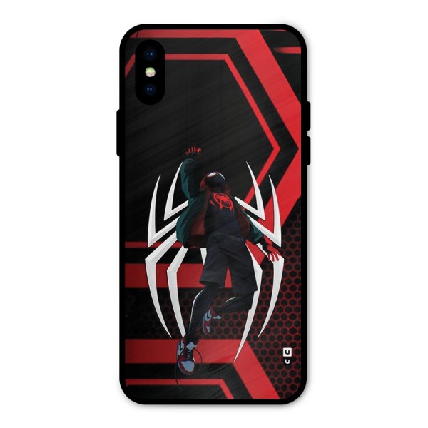 Miles of Multiverse Metal Back Case for iPhone X