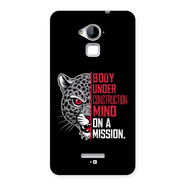 Mind On A Mission Back Case for Coolpad Note 3