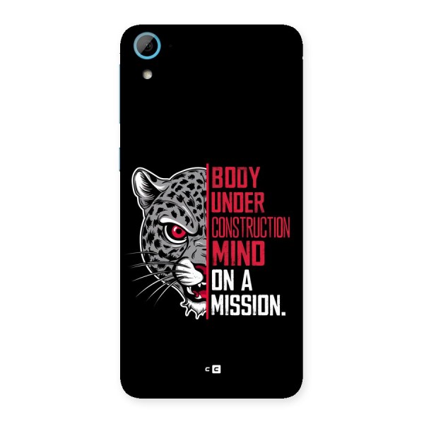 Mind On A Mission Back Case for Desire 826