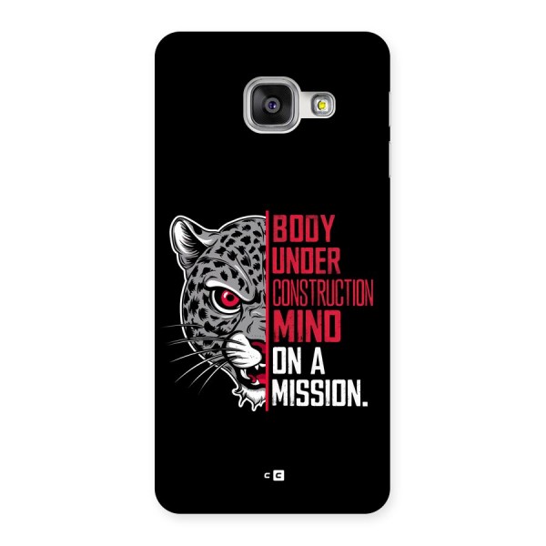 Mind On A Mission Back Case for Galaxy A3 (2016)