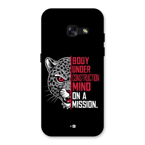 Mind On A Mission Back Case for Galaxy A3 (2017)