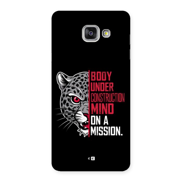 Mind On A Mission Back Case for Galaxy A7 (2016)