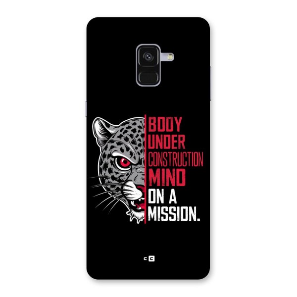 Mind On A Mission Back Case for Galaxy A8 Plus