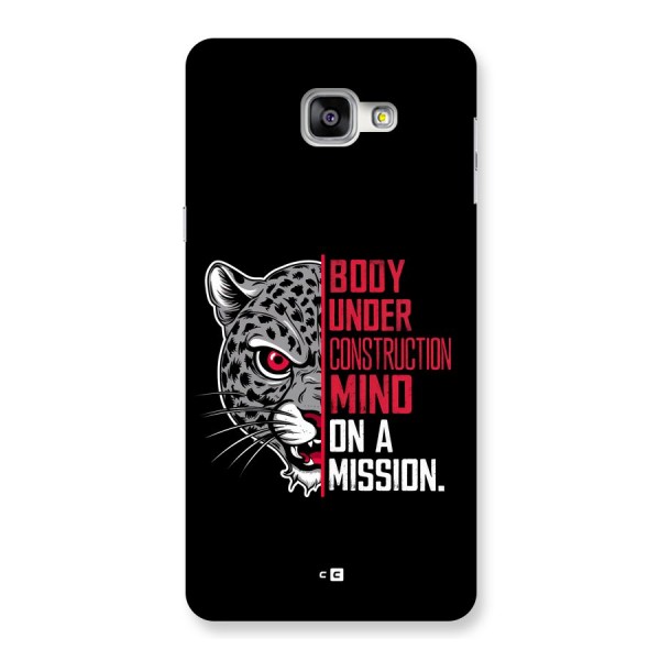 Mind On A Mission Back Case for Galaxy A9