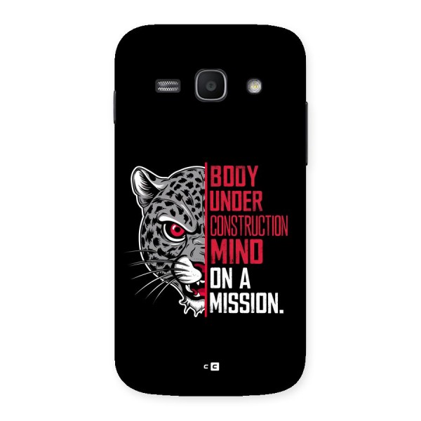 Mind On A Mission Back Case for Galaxy Ace3