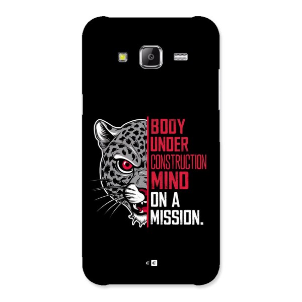 Mind On A Mission Back Case for Galaxy J5