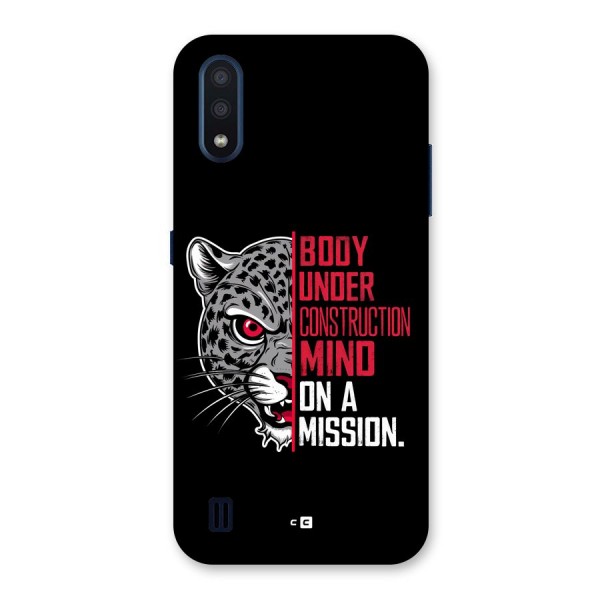 Mind On A Mission Back Case for Galaxy M01