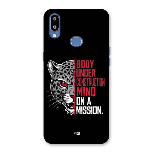 Mind On A Mission Back Case for Galaxy M01s