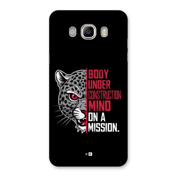 Mind On A Mission Back Case for Galaxy On8