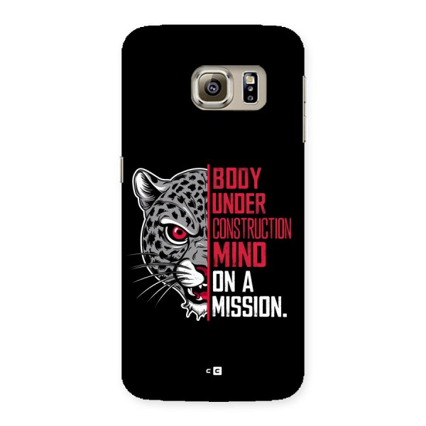 Mind On A Mission Back Case for Galaxy S6 edge