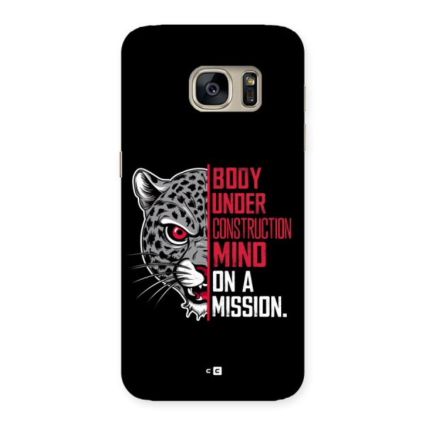 Mind On A Mission Back Case for Galaxy S7