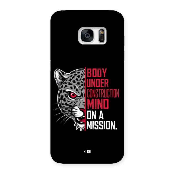 Mind On A Mission Back Case for Galaxy S7 Edge