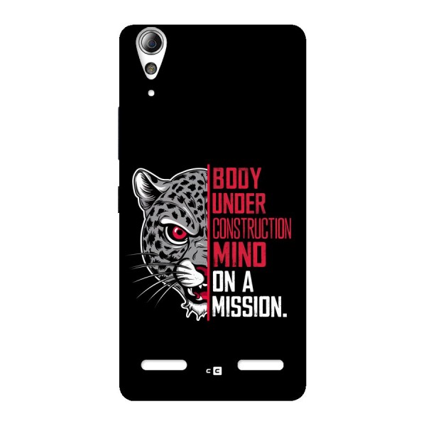 Mind On A Mission Back Case for Lenovo A6000