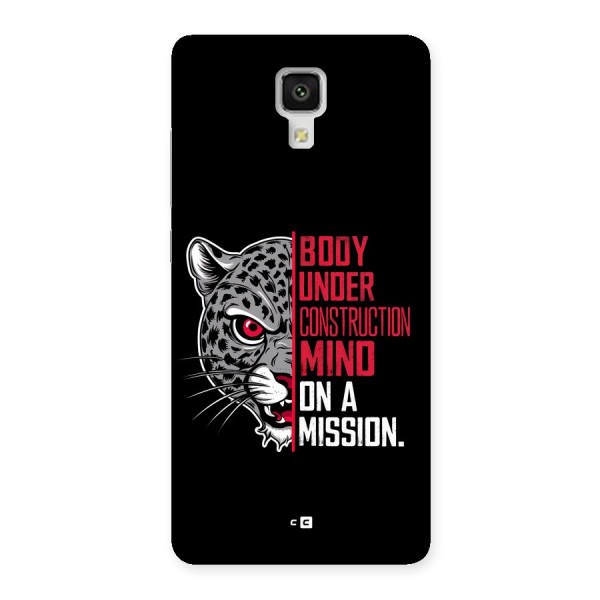 Mind On A Mission Back Case for Mi4