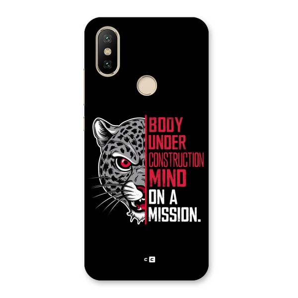 Mind On A Mission Back Case for Mi A2