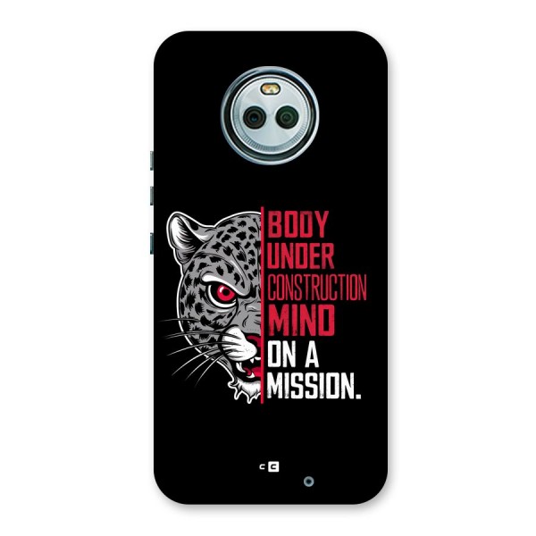 Mind On A Mission Back Case for Moto X4