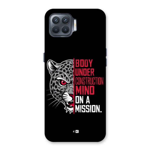 Mind On A Mission Back Case for Oppo F17 Pro