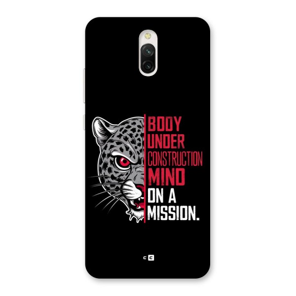 Mind On A Mission Back Case for Redmi 8A Dual